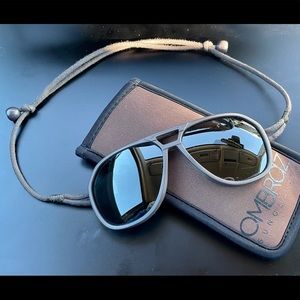 Ombraz Classic Polarized Sunglasses - Narrow Brown